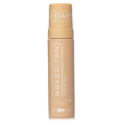 Naked Tan Medium Tanning Mousse Ml National Salon Supplies