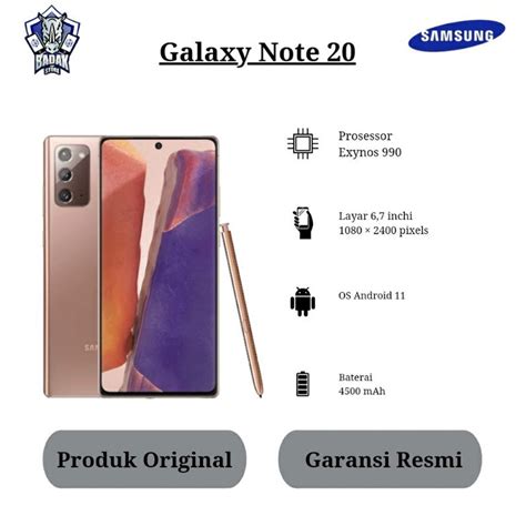 Jual Samsung Galaxy Note 20 Shopee Indonesia