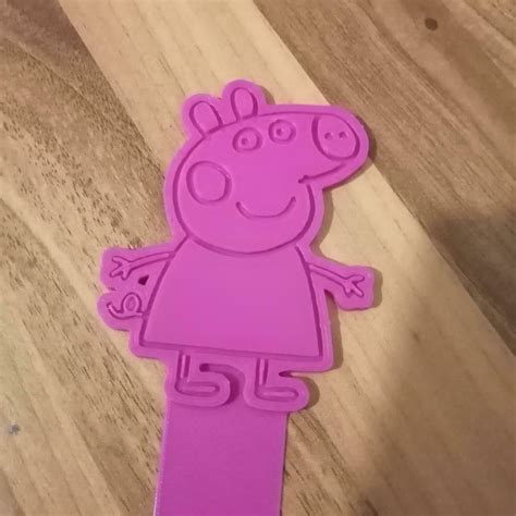 Archivo Stl Marcap Ginas Peppa Pigdise O De Impresora D Para