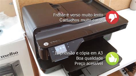 Multifuncional Hp Officejet A Review Especifica Es Youtube