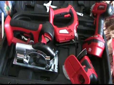 Durabuilt 5 Piece 18 Volt Power Tool Kit YouTube