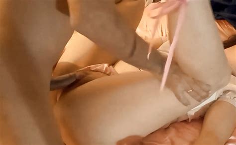 Franz Sische Amateurin Bekleideter Sex Satin Dessous Bh Korsett Tanga H Schen