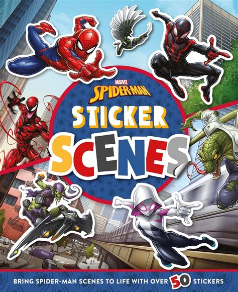 Marvel Spider Man Sticker Scenes With Over 50 Stickers Marvel