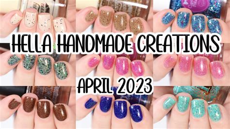 Hella Handmade Creations April 2023 YouTube