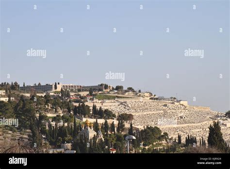 Mount Of Olives Jerusalem Israel Stock Photo Alamy