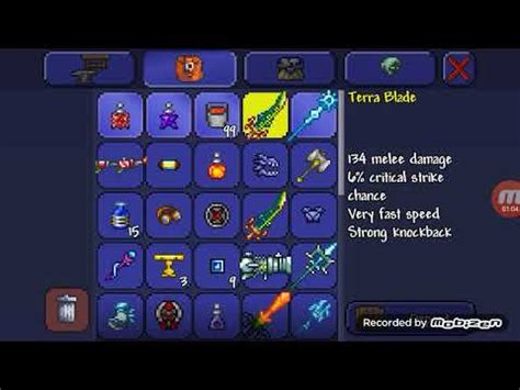 Terraria Terra Blade To Legendary Terra Blade YouTube