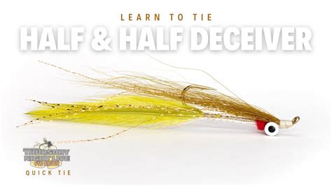 Create The Perfect Half And Half Deceiver Essential Fly Tying Tips