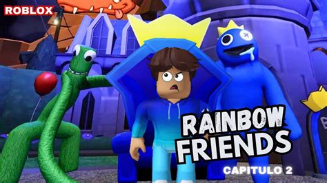 Fuja Do Azul Bab O Cap Tulo Rainbow Friends Youtube