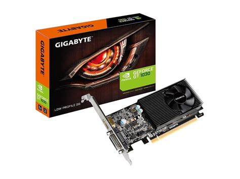 Gigabyte GeForce GT 1030 Low Profile 2G GDDR5 Compu Fast