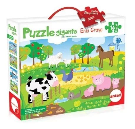 Rompecabezas Gigante Puzzle Didactico Infantil Antex