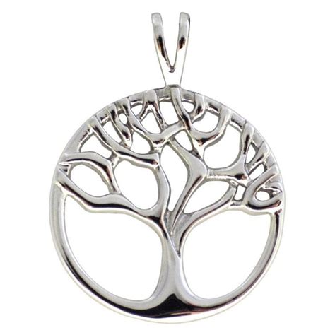 Tree Of Life Stainless Steel Pendant Necklace