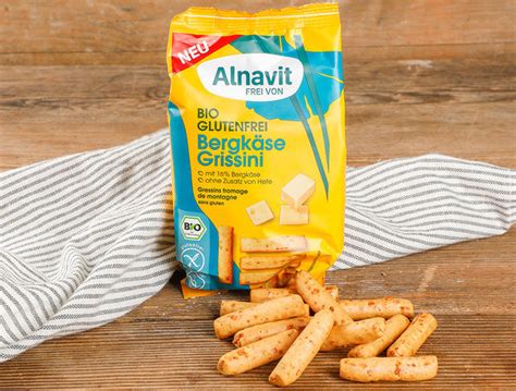 Bio Bergkäse Grissini 100g von Alnavit schnell liefern lassen