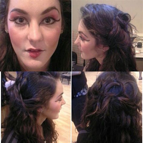 Circus themed makeup and hair | Hair styles, Hair makeup, Hair