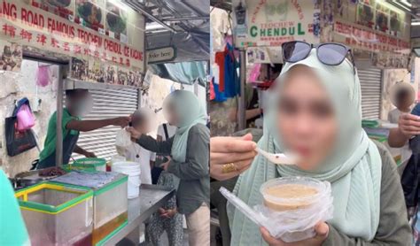 Influencer Makan Cendol Terkenal Di Pulau Pinang Netizen Persoal