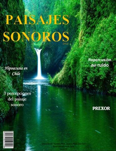 Paisajes Sonoros By Constanza Issuu