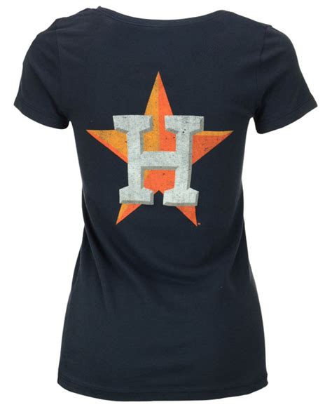 Lyst 47 Brand Womens Houston Astros Flanker T Shirt In Blue