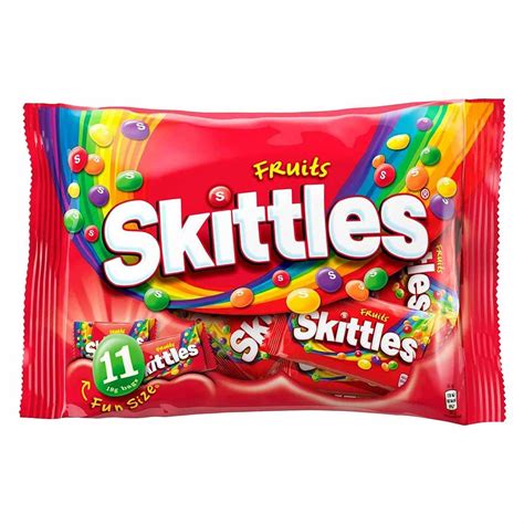 Skittles Fruit Flavour Candy 11 Bags 198g - DUBAZ