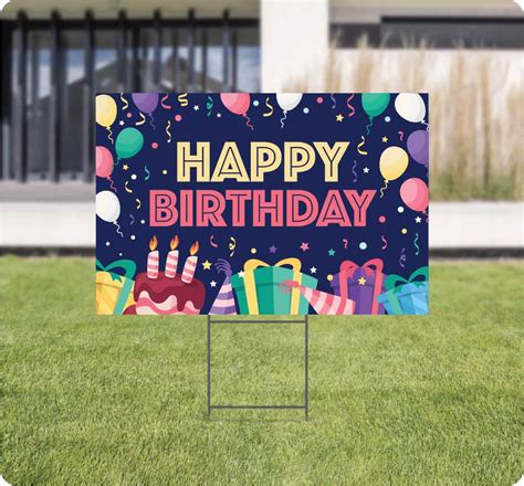 Birthday Lawn Signs – AG Graphics Online Store