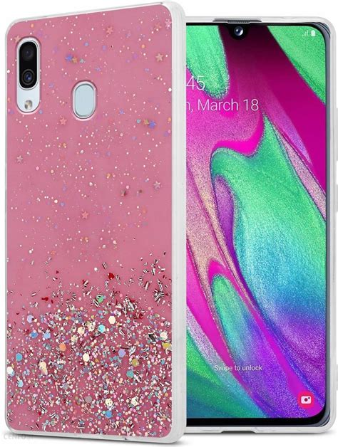 Cadorabo Pokrowiec Do Samsung Galaxy A Etui Glitter Etui Na Telefon