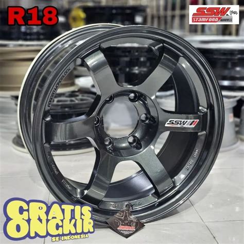 Jual Velg Mobil Racing Ring 18 TE37 SSW ORIGINAL THAILAND Velg Racing