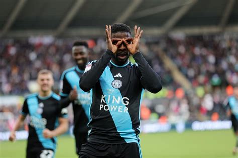 Iheanacho scores in fourth straight game for table toppers Leicester City