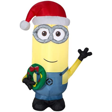 Universal Despicable Me 351 Ft Lighted Minion Christmas Inflatable At