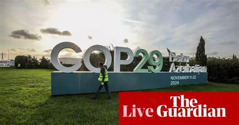 Cop Live Updates Climate Summit Gets Under Way In Baku Azerbaijan