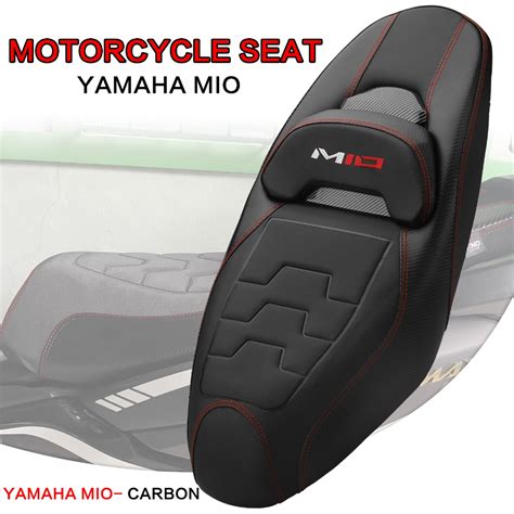 EG YAMAHA MIO I 125 CAMEL BACK SEAT ASSY EMBROID LOGO CARBON DELUXE