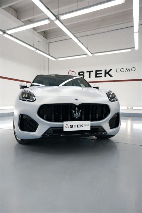 Maserati Grecale Bianco Astro Con PPF Opaco STEK COMO