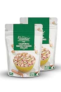 Gourmia California Roasted Extra Large Pistachios Lightly Salted G