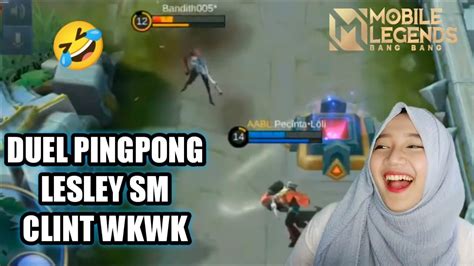 MAIN PINGPONG DI MOBILE LEGEND BISA BANGET HAHA MOBILE LEGENDS EXE