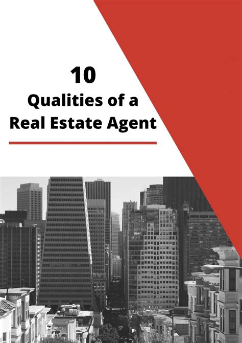 10 Qualities Of A Real Estate Agent