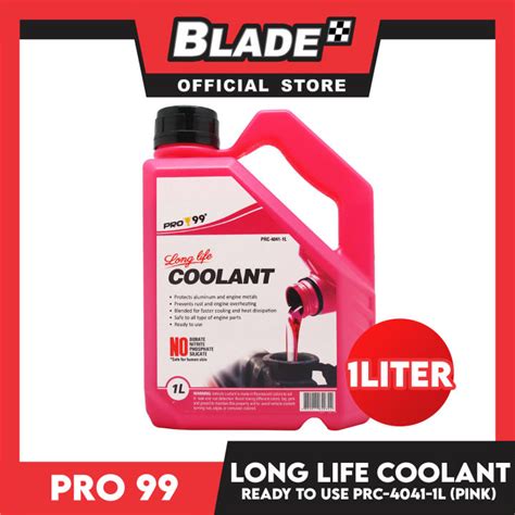 Pro Long Life Coolant L Ready To Use Pink Lazada Ph