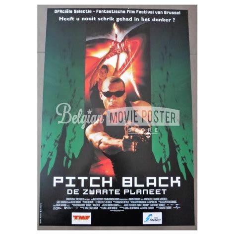 CHRONICLES OF RIDDICK : PITCH BLACK - Belgian Movie Poster Store