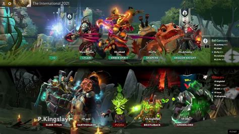 En Evil Geniuses Vs Virtus Pro Dota The International Group