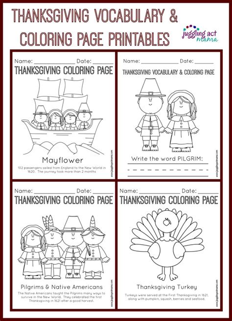 Printable Thanksgiving Crafts And Activities For Kids Daddy By Day