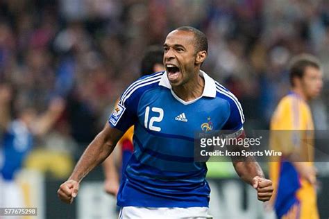 659 Thierry Henry Celebrates France Stock Photos, High-Res Pictures ...