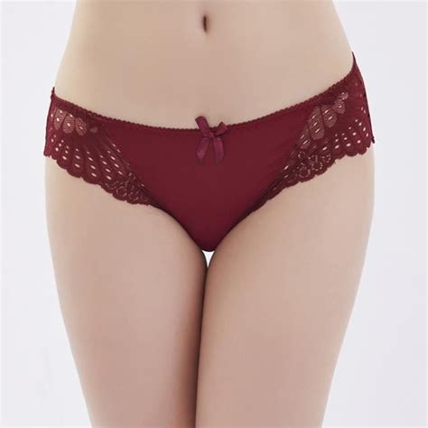 Femmes Sexy Sous V Tements En Dentelle Lingerie Tongs Culottes Dames