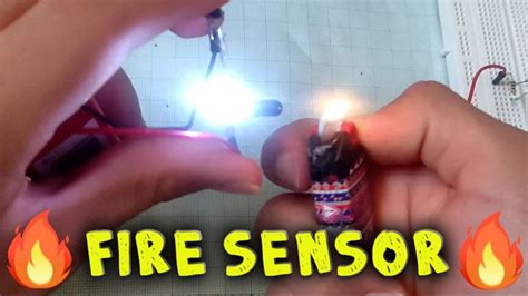 How To Make A Fire Sensor Without Arduino ،fire Alarm Youtube