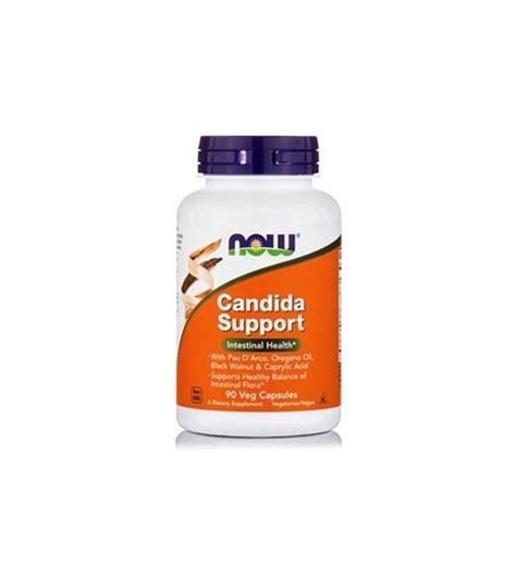 NOW Candida Support Veg 90 Capsules PharmaDirect Gr