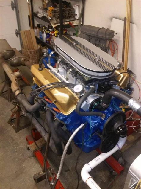 Ford Big Block Fe Tri Power Motor 1961 390 Tri Power