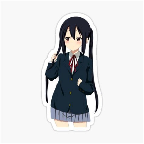 K On Stickers For Sale Azusa Nakano Cute Stickers Anime Stickers