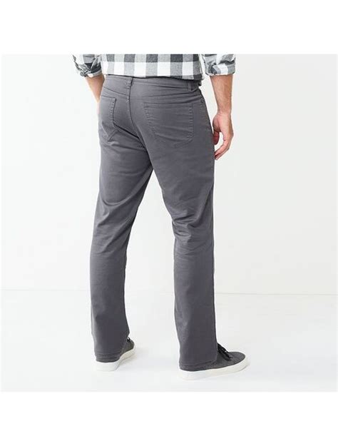 Buy Men S Sonoma Goods For Life® Regular Fit 5 Pocket Knit Pants Online Topofstyle