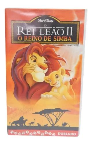 Vhs Rei Le O Reino De Simba Dublado Disney R Em Mogi Gua U