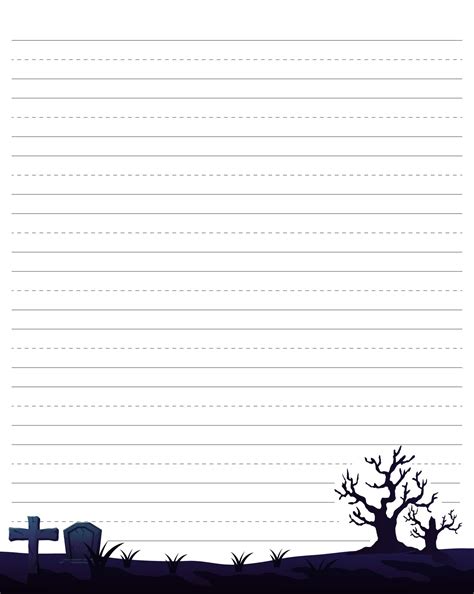 Best Printable Halloween Writing Paper Pdf For Free At Printablee