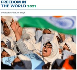 Freedom in the World Report- 2021 - Latest Current Affairs for ...