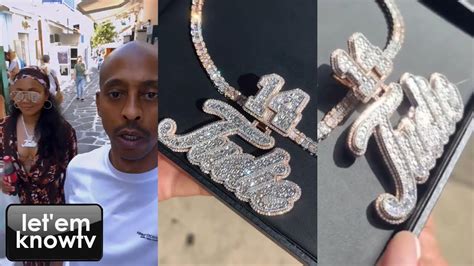 Gillie Da King Just Got His Wife A New Diamond Chain From Shyne