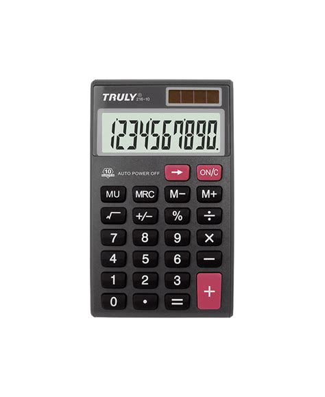 CALCULATRICE DE POCHE 10 CHIFFRES CALCUL TAXES ET MARGE Libr