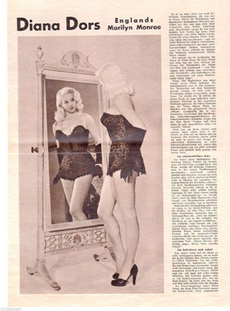 Diana Dors Mein Film Magazine Pictorial Austria 25 November 1955