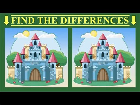 Find 3 Differences Picture Puzzle 51 YouTube